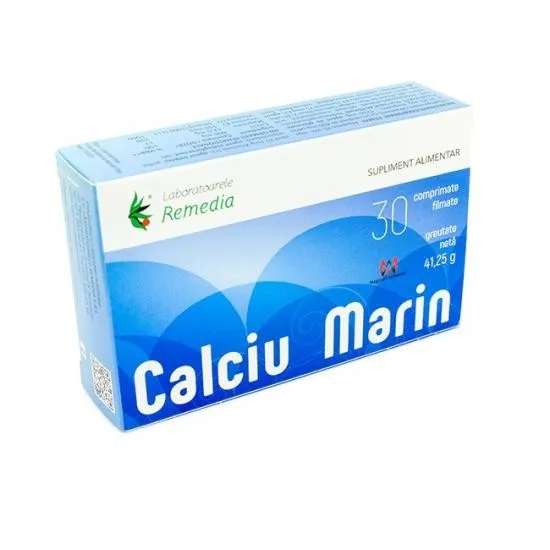 CALCIU MARIN 3BLS X 10 COMPRIMATE FILMATE REMEDIA