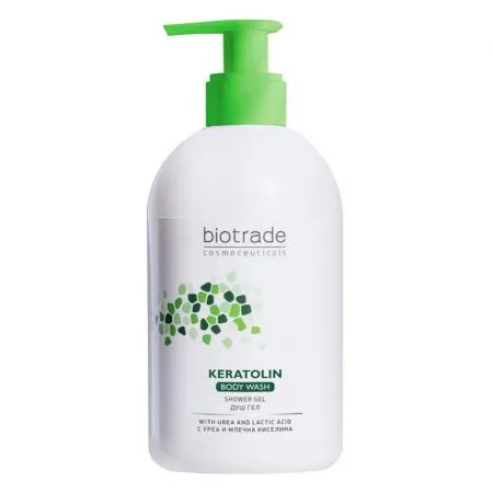 Gel de curatare Keratolin Body Wash, 400 ml, Biotrade