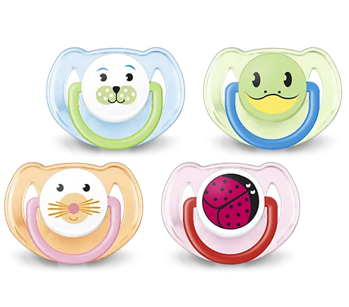 Suzete +6 luni, Figurine x 2 buc, 0%BPA