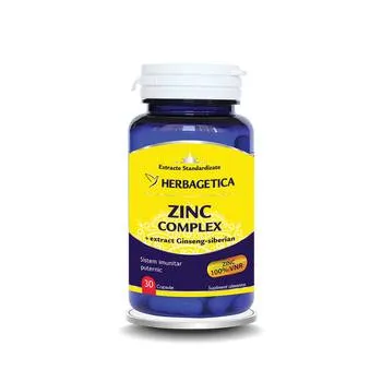 Zinc Complex, 30 capsule, Herbagetica