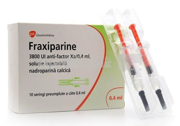 FRAXIPARINE 3800 UI anti factor Xa/0,4 ml x 10 SOL. INJ. 3800 ui AFXa/0,4ml ASPEN PHARMA TRADING