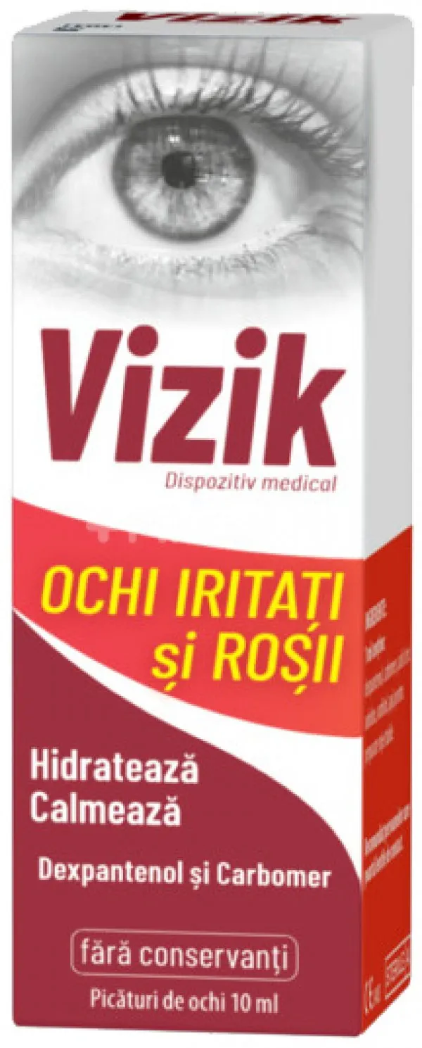 ZDROVIT-VIZIK OCHI IRITATI SI ROSII X 10 ML   ZDROVIT
