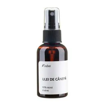 Ulei de canepa, 60ml, Sabio