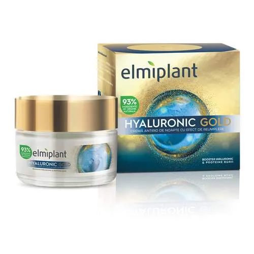 ELMIPLANT HYALURONIC GOLD CREMA DE NOAPTE 50ML