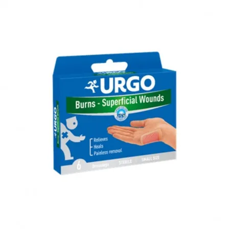 Plasturi URGO ADH arsuri 5cm x 7cm, 6 bucati