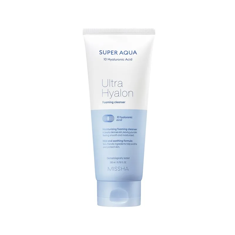 Spuma de curatare ultra hidratanta cu Acid Hialuronic 25g (Missha)