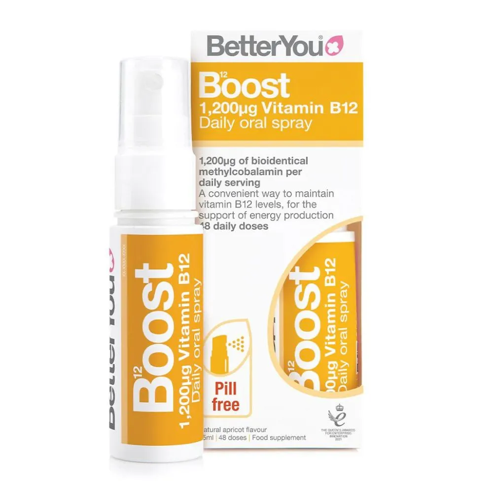 Boost B12 Oral Spray (25ml), BetterYou