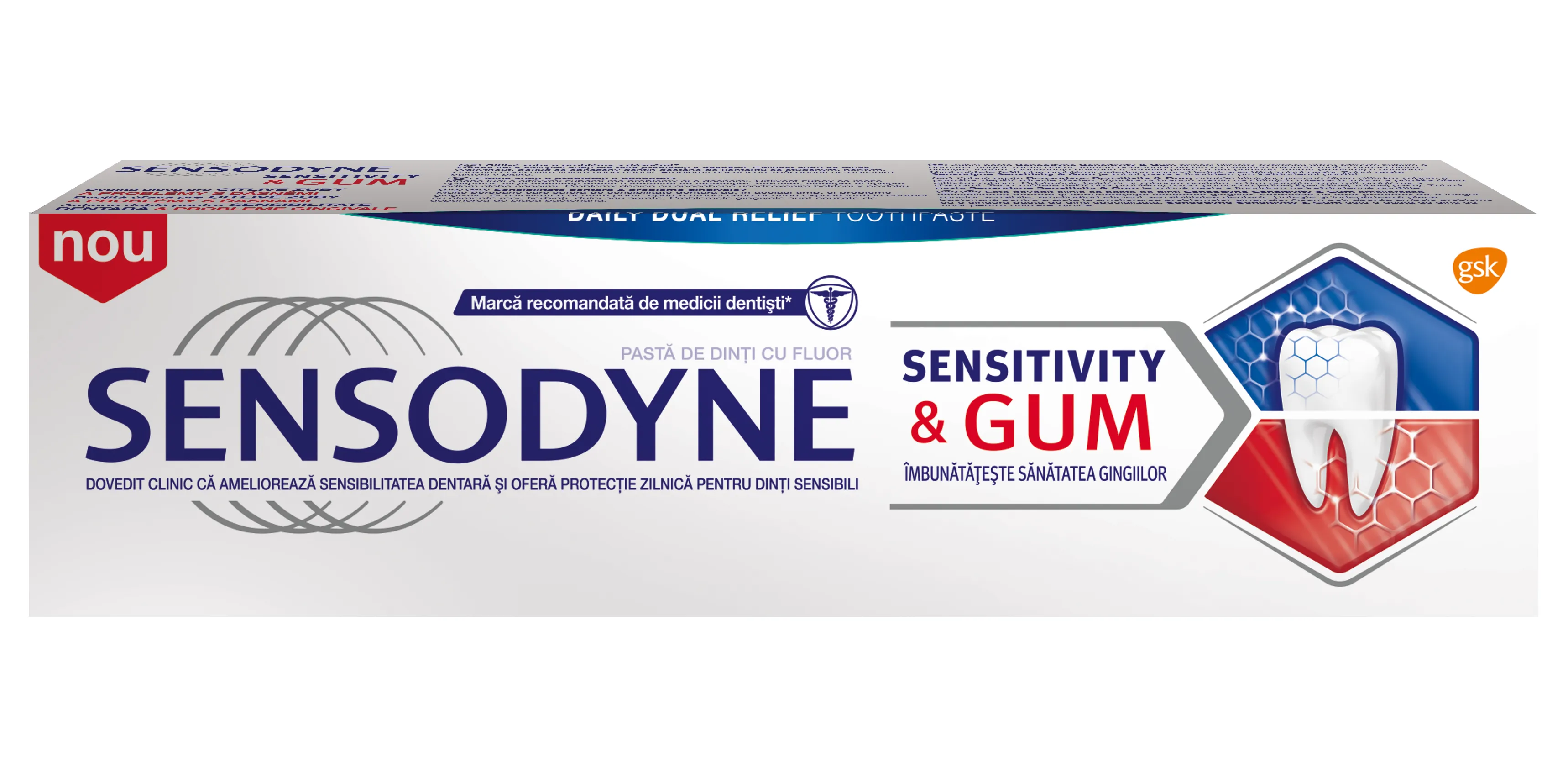 Sensodyne Pasta de dinti Sensitivity & Gum 75ml