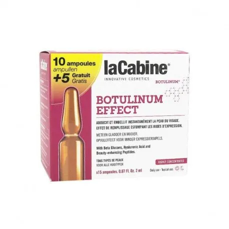 La Cabine Botulinum Effect fiola pentru ten, PROMO 15 la pret de 10 fiole x 2 ml