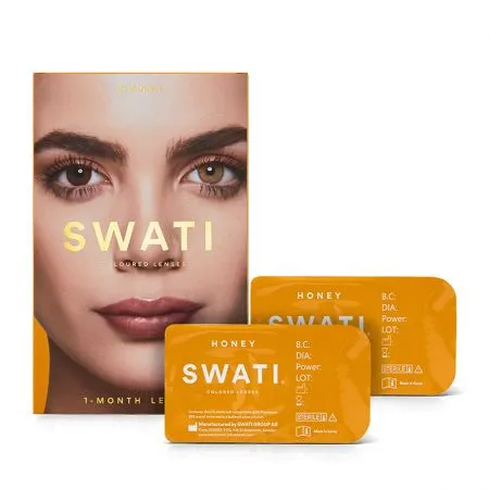 Lentile de contact colorate, nuanta Honey, Swati