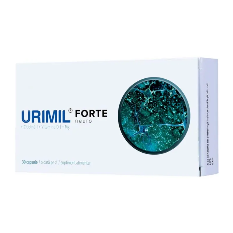 Urimil Forte neuro, 30 cpasule, Naturpharma