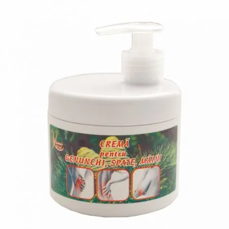 Crema pentru genunchi, spate si maini, 500 ml, Kosmo Line