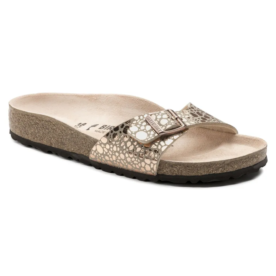 BIRKENSTOCK 1006692 PAPUCI MADRID METALIC STONES COPPER MARIMEA 38