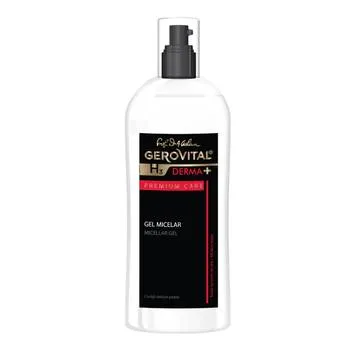 Gel micelar Premium Care H3 Derma+, 150ml, Gerovital