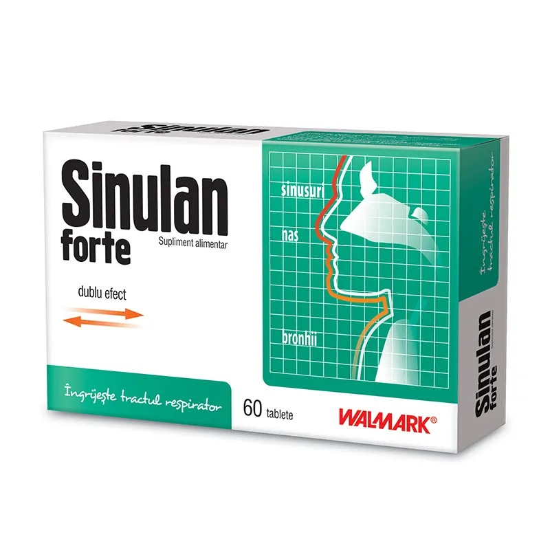 Sinulan forte x 60 comprimate Walmark
