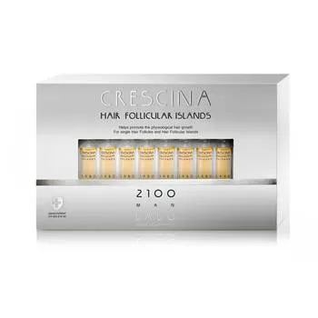 Follicular Islands 2100 Man Crescina, 20 fiole, Labo