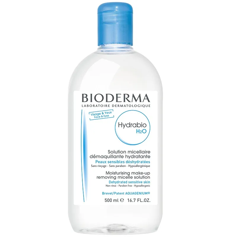 BIODERMA SOLUTIE MICELARA HYDRABIO H2O, 500 ML