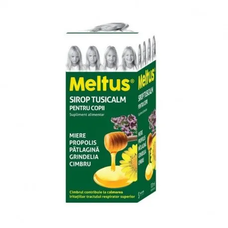 Meltus sirop Tusicalm copii, 100 ml