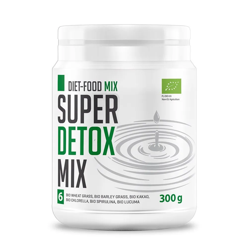 Bio Super Detox Mix pulbere bio (300g), Diet-Food