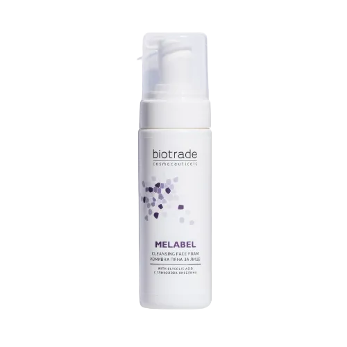 Melabel spuma de curatare depigmentanta, 150 ml, Biotrade