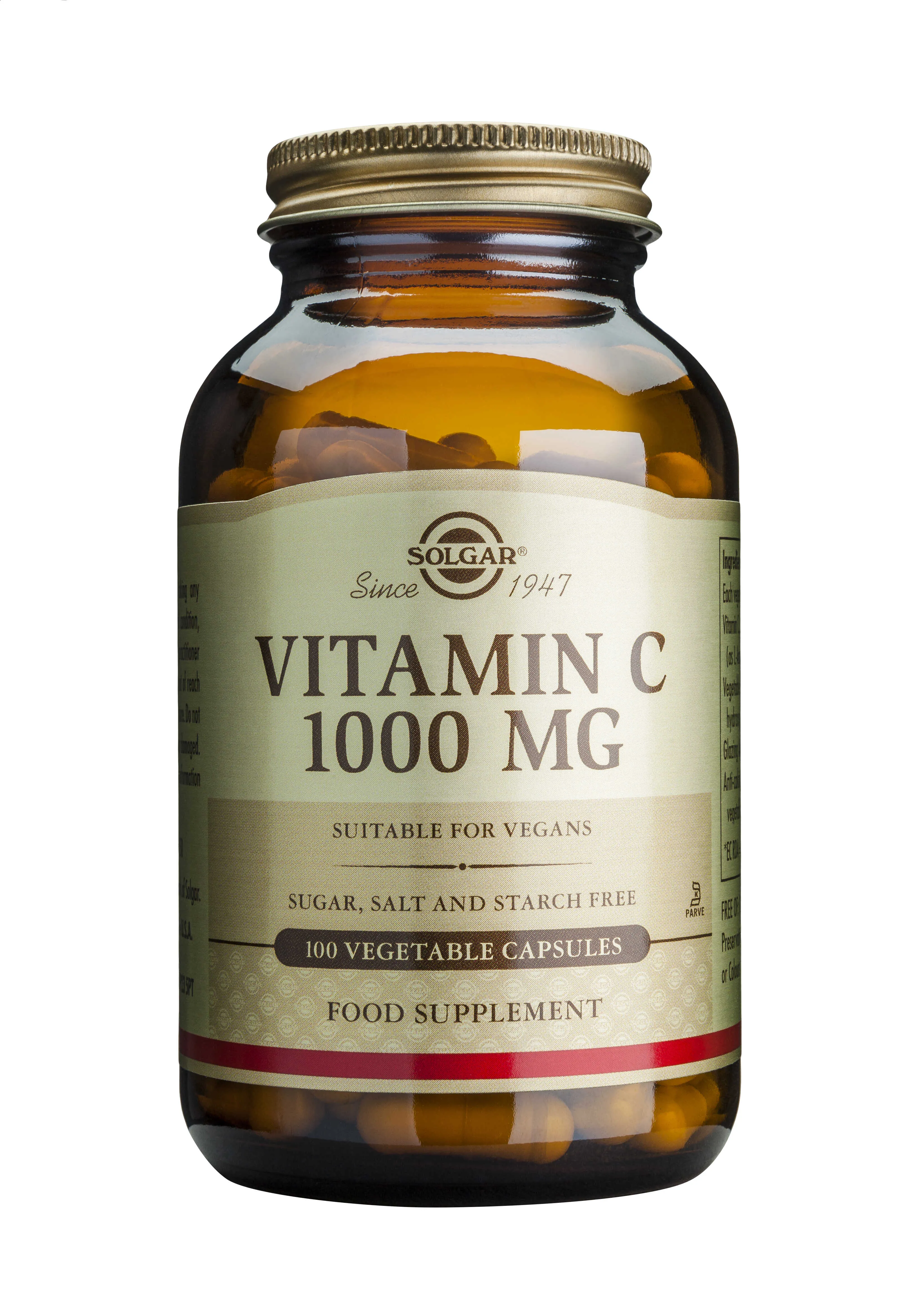 Vitamin C 1000 mg x 100 capsule (Solgar)