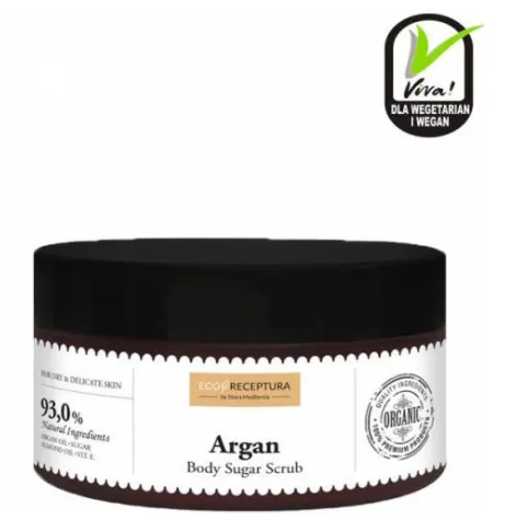 STARA MYDLARNIA Scrub de corp cu zahar si argan 300ml