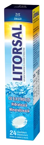 Zdrovit Litorsal x 24 comprimate efervescente