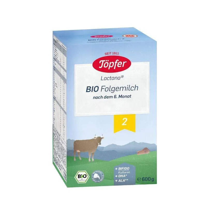 Topfer Lapte Bio2 600g