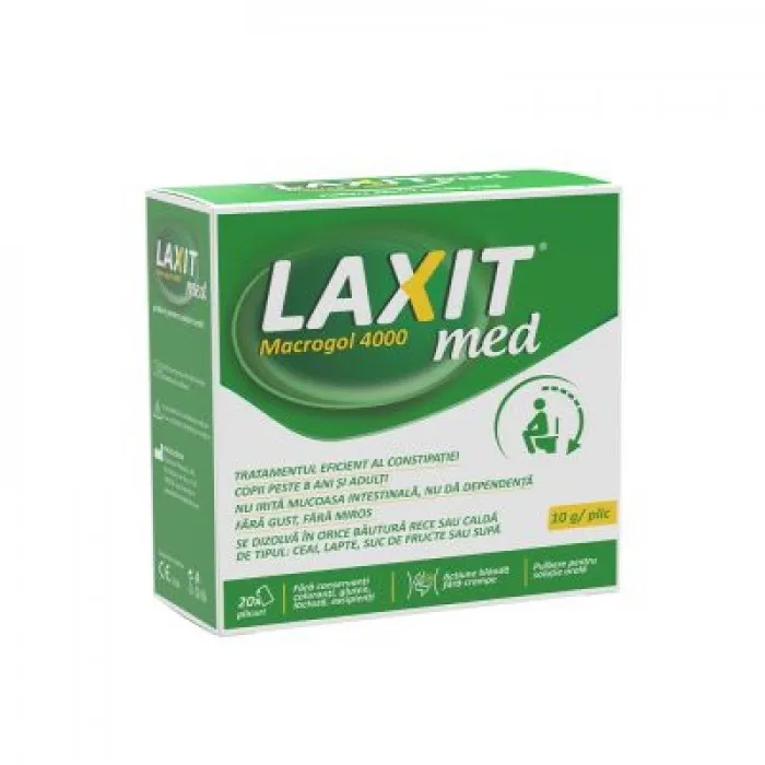 Laxit Med impotriva constipatiei x 20 plicuri
