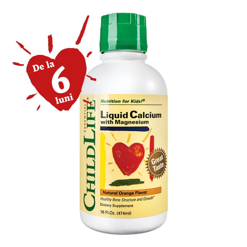 SECOM CALCIU SI MAGNEZIU SIROP X 474 ML