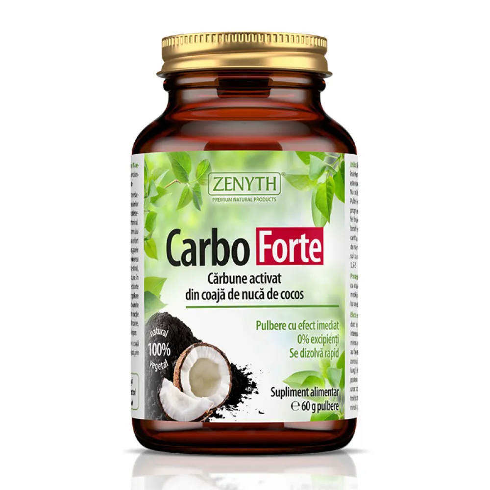 Carbo Forte 60 grame, Zenyth Pharmaceuticals