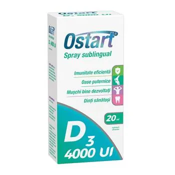 Ostart spray D3 4000UI, 20ml, Fiterman