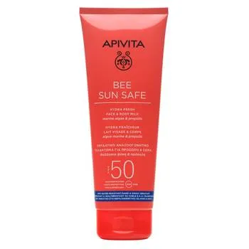 Apivita Lotiune solara pentru fata si corp Bee Sun Safe SPF50, 200ml