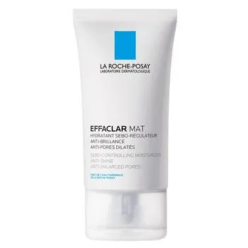 Crema de fata hidratanta si matifianta pentru tenul gras cu tendinta acneica Effaclar Mat, 40ml, La Roche-Posay