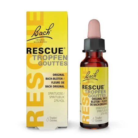 Remediu floral picaturi Original Bach, 20 ml, Rescue Remedy