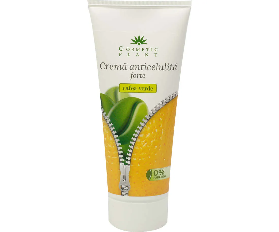 Crema anticelulita FORTE cu extract de cafea verde, 200 ml, Cosmetic Plant