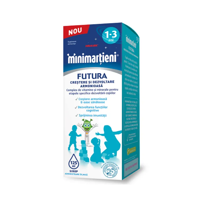 Minimartieni Futura 1-3 sirop x 125ml Walmark
