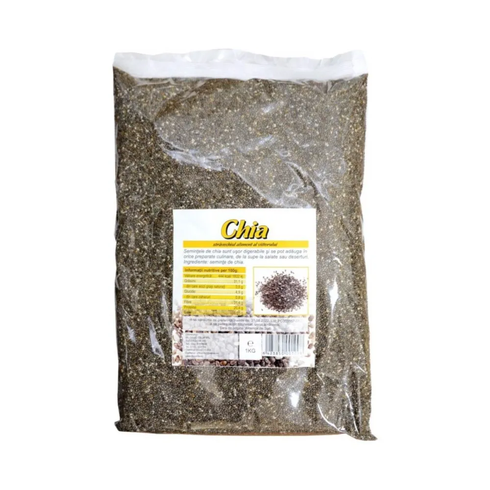 Seminte de chia raw (1 kg)