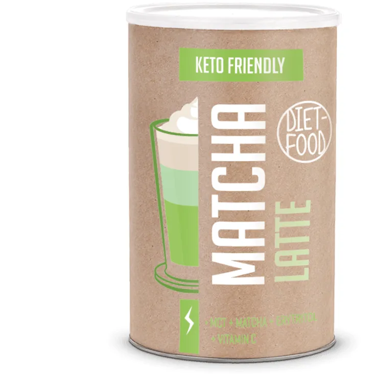 Keto Matcha Latte, 300 g, Diet-Food