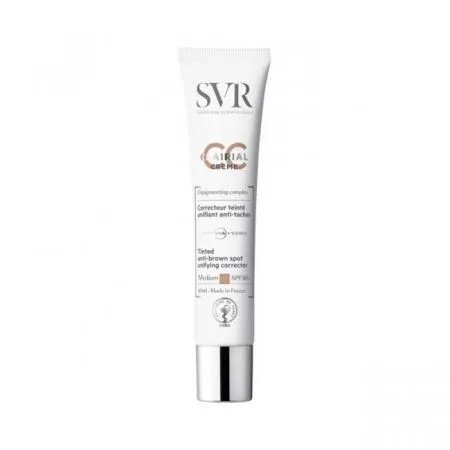 Crema corectoare SPF50 Medium Clairial CC, 40ml, SVR