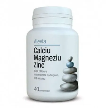 ALEVIA CALCIU MAGNEZIU ZINC 40CP