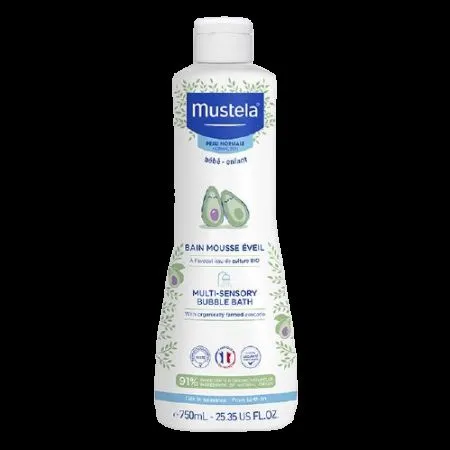 Spuma de baie multi-senzoriala, 750 ml, Mustela