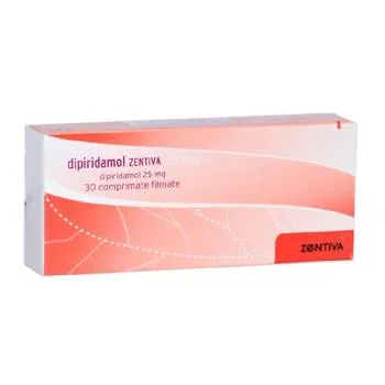 Dipiridamol 25 mg, 30 comprimate, Zentiva