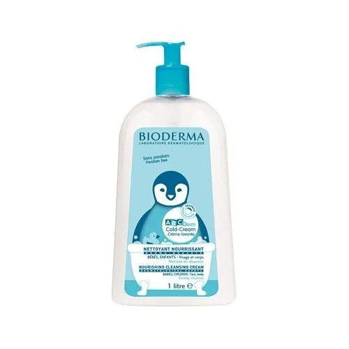 BIODERMA ABCDERM COLD CREAM CREMA DE SPALARE 1L