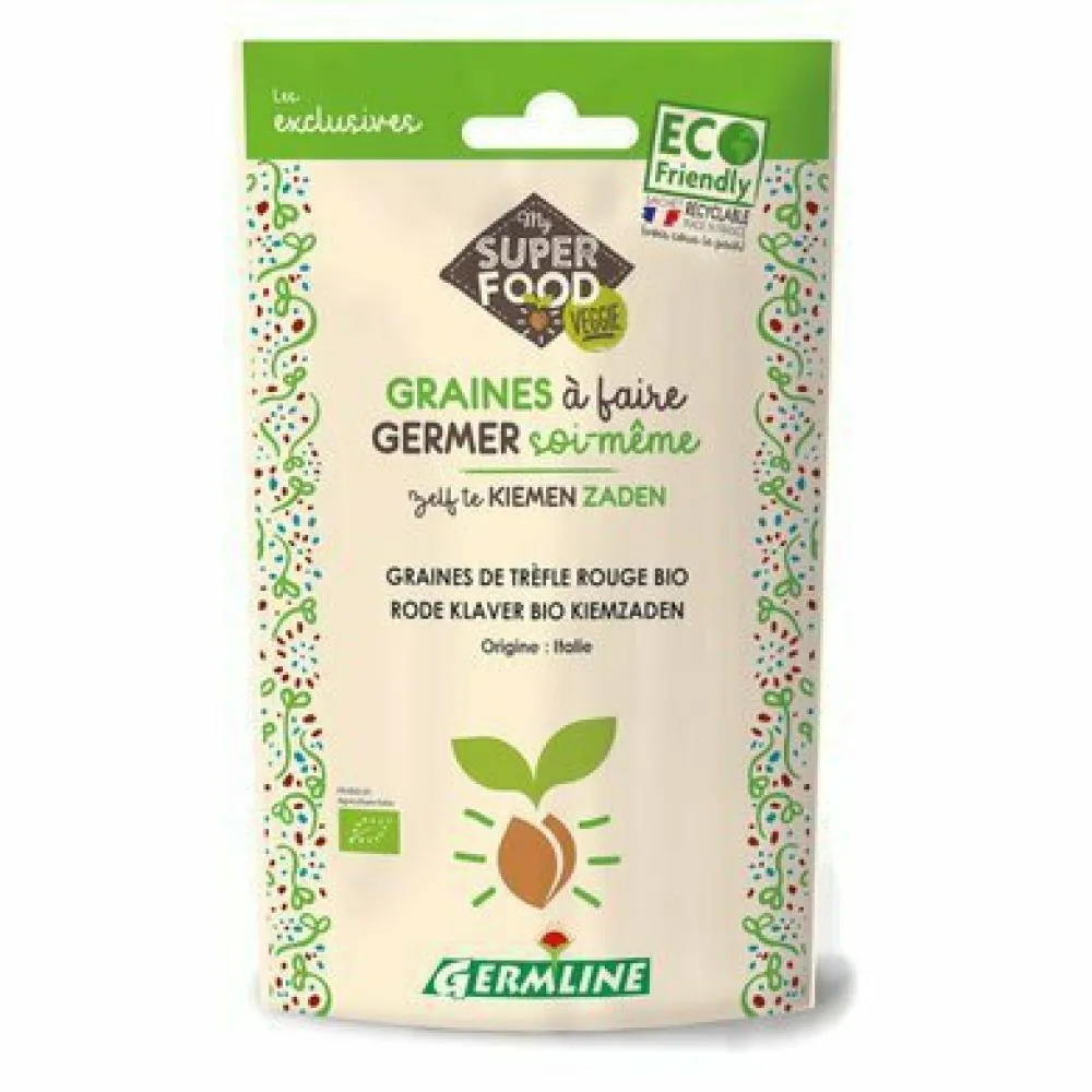 Trifoi rosu seminte pentru germinat bio (150g)