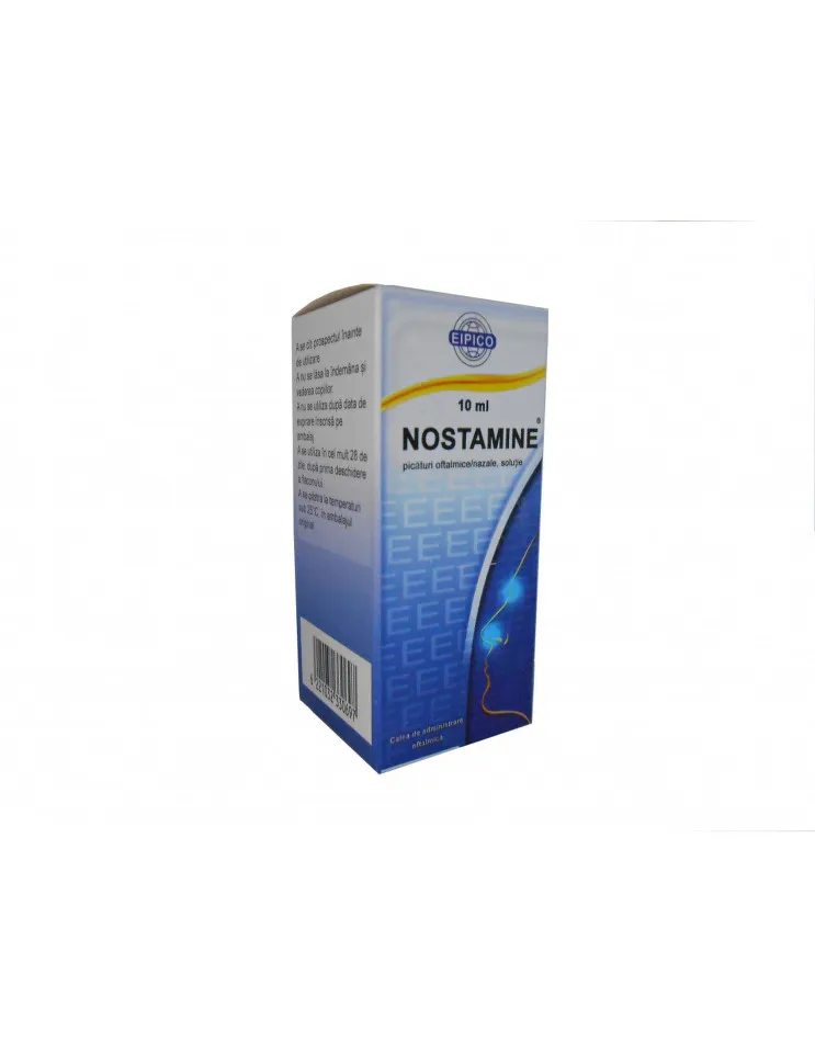 NOSTAMINE SOLUTIE OFTALMICA 10ML