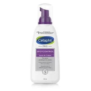 Spuma de curatare pentru fata Pro SpotControl, 235g, Cetaphil