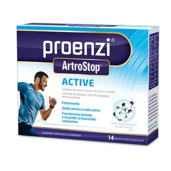 Proenzi Artrostop Active, 14 flacoane unidoza, Walmark