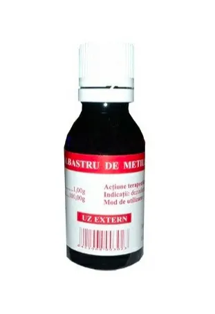 Albastru de metil 1% x 100ml (Tis)