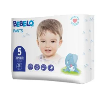 Bebelo Scutece Chilotel Junior Numarul 5, 38 bucati